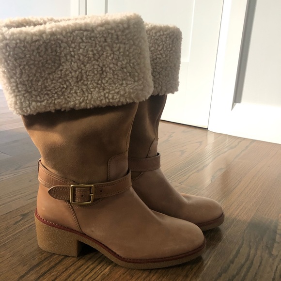 Coach shearling boots - Picture 5 of 5